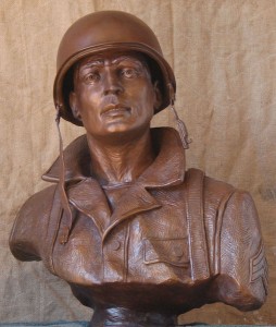 Army Memorial Bust