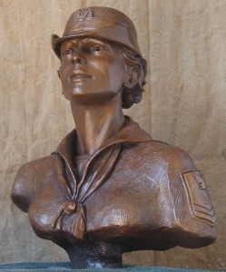 Navy Memorial Bust