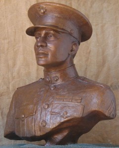 Marines Memorial Bust